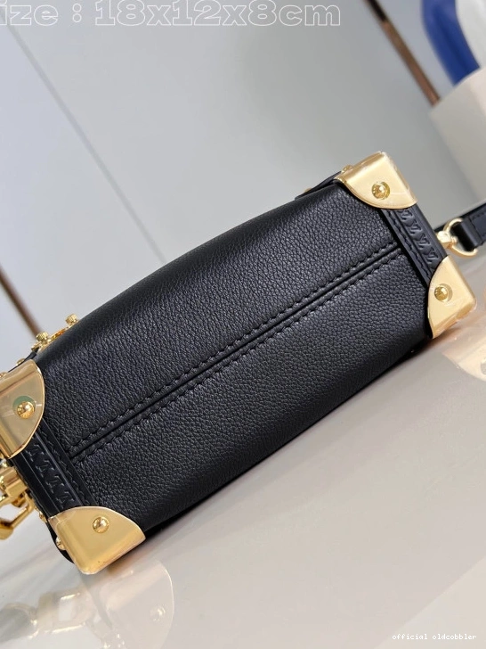 Official oldcobbler LOUIS PM-18*12.5*8CM VUITTON Side Trunk 0711